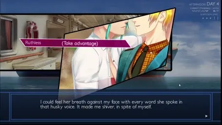 The Swimmer and the Beast lean in tantalizingly close, while the game offers to let the player "take advantage."